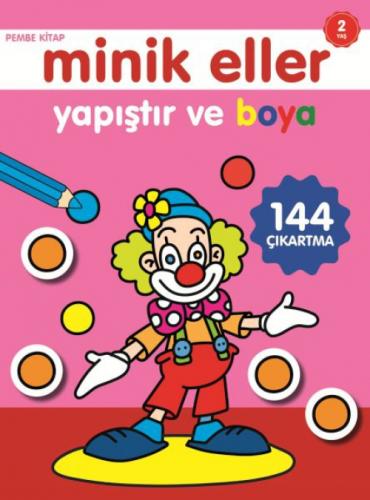 Minik Eller Yapıþtır Ve Boya Pembe Kitap  Frontansicht 1