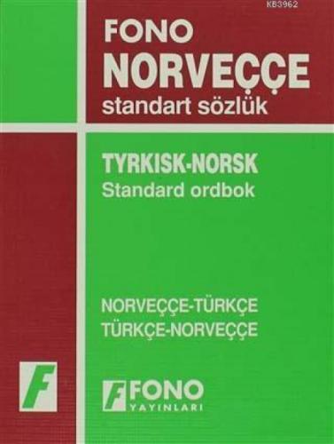 Norveççe Standart Sözlük Norveççe-Türkçe - Türkçe-Norveççe  Frontansicht 1