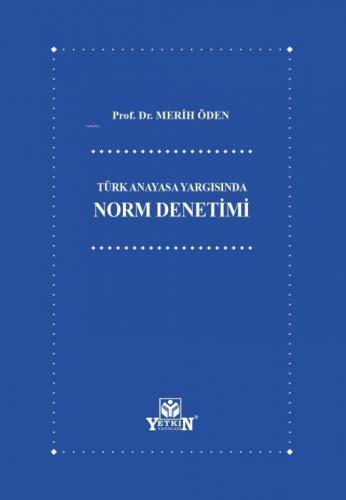 Türk Anayasa Yargısında Norm Denetimi  Frontansicht 1