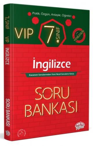 7. Sınıf VIP İngilizce Soru Bankası  Frontansicht 1