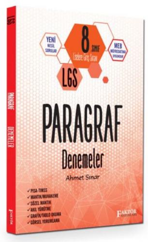 LGS 8. Sınıf Paragraf Denemeler  Frontansicht 1