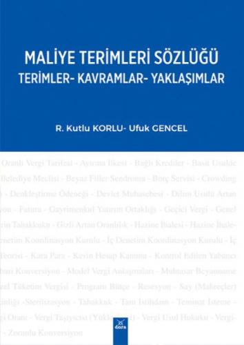 Maliye Terimleri Sözlüğü Terimler - Kavramlar - Yaklaşımlar  Frontansicht 1