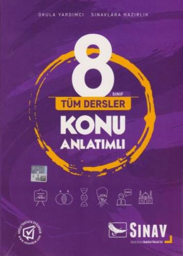 8. Sınıf Tüm Dersler Konu Anlatımlı  Frontansicht 1