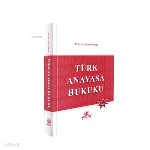 Türk Anayasa Hukuku  Frontansicht 1