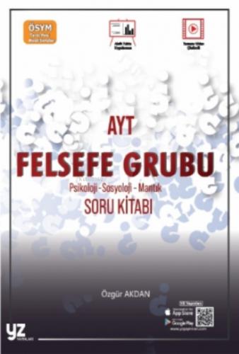 AYT Felsefe Grubu Psikoloji-Sosyoloji-Mantık Soru Kitabı  Frontansicht 1