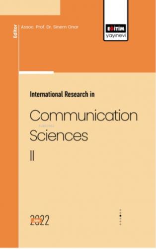 International Research in Communication Sciences - 2  Frontansicht 1
