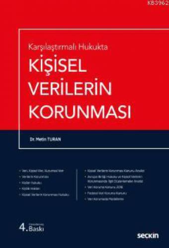 Karşılaştırmalı Hukukta Kişisel Verilerin Korunması  Frontansicht 1