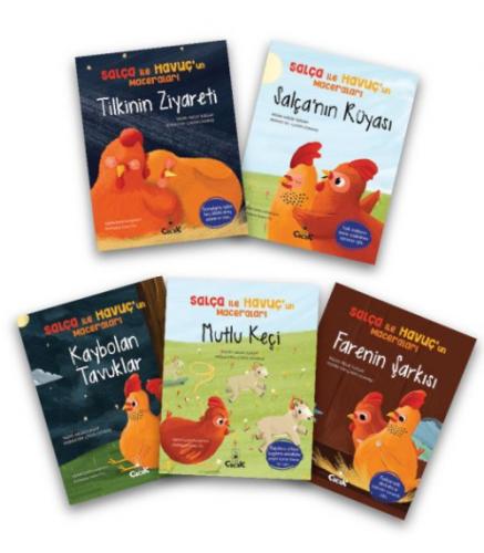 Salça ile Havuçun Maceraları Serisi Seti - 5 Kitap Takım  Frontansicht 1