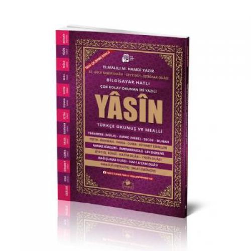 Sesli Yasini Şerif Arapça Türkçe Okunuşlu ve Mealli İri Yazılı Orta Boy (Yasin-037)  Frontansicht 1