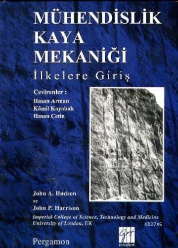 Mühendislik Kaya Mekaniği İlkelere Giriş  Frontansicht 1