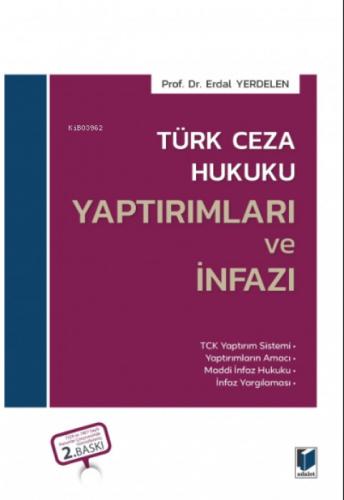 Türk Ceza Hukuku Yaptırımları ve İnfazı  Frontansicht 1