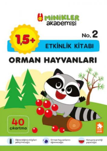 Orman Hayvanları Etkinlik Kitabı - Minikler Akademisi - 2  Frontansicht 1