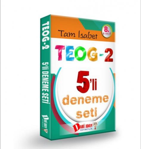 8. Sınıf TEOG-2  5 li Deneme Seti  Frontansicht 1