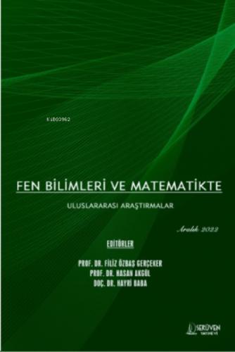 Fen Bilimleri ve Matematikte Uluslararası Araştırmalar / Aralık 2022  Frontansicht 1