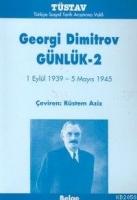 Georgi Dimitrov Günlük 2 (1 Eylül 1939 - 5 Mayıs 1945)  Frontansicht 1