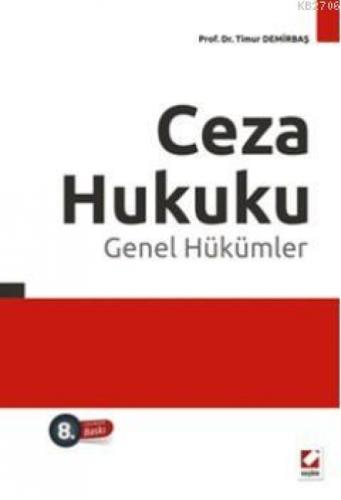 Ceza Hukuku Genel Hükümler  Frontansicht 1