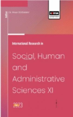 International Research in Social, Human and Administrative Sciences XI  Frontansicht 1