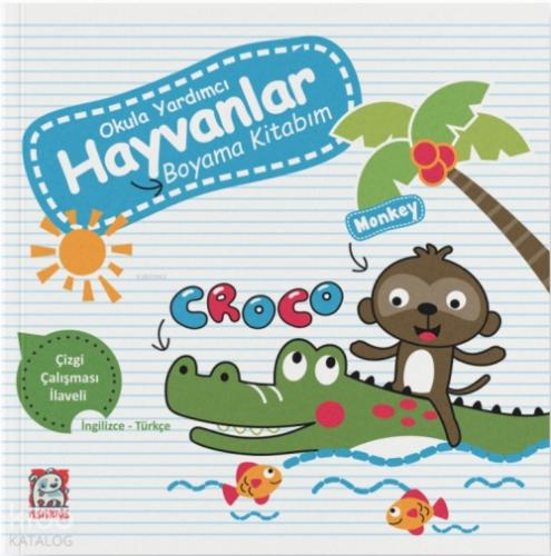 Okula Yardımcı Hayvanlar Boyama Kitabım  Frontansicht 1