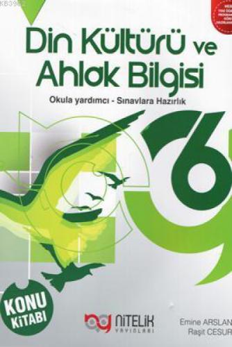 Nitelik Yayınları 6.Sınıf Din Kültürü ve Ahlak Bilgisi Konu Kitabı  Frontansicht 1