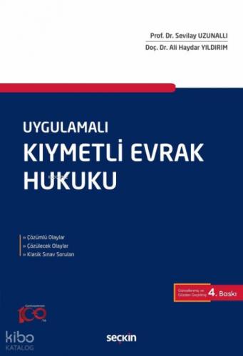 Kıymetli Evrak Hukuku  Frontansicht 1