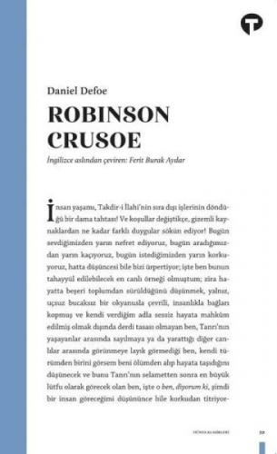 Robinson Crusoe  Frontansicht 1