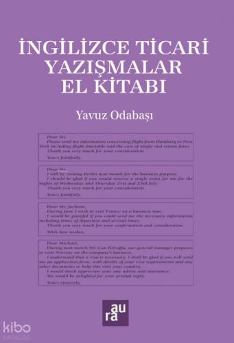 İngilizce Ticari Yazışmalar El Kitabı  Frontansicht 1