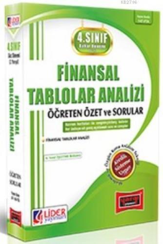 4. Sınıf Bahar Dönemi Finansal Tablolar Analizi Öğreten Özet ve Sorular  Frontansicht 1