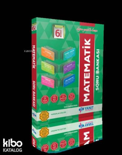 Yanıt Yayınları 6. Sınıf Matematik Soru Bankası Yanıt  Frontansicht 1