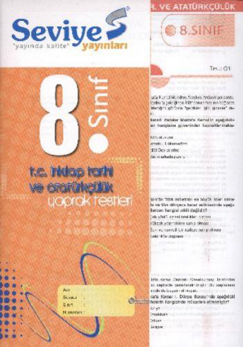 8. Sınıf T.C. İnkılap Tarihi ve Atatürkçülük Yaprak Test  Frontansicht 1