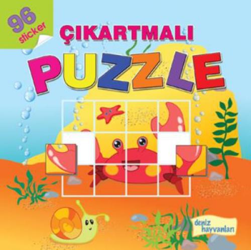 Deniz Hayvanları - Çıkartmalı Puzzle 96 Sticker  Frontansicht 1
