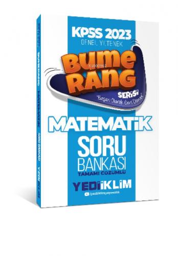 2023 KPSS Genel Yetenek Bumerang Matematik Tamamı Çözümlü Soru Bankası  Frontansicht 1
