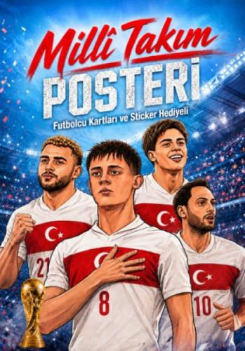 Milli Takım Poster Kitabı - (Futbolcu Kartı ve Futbolcu Sticker Hediyeli)  Frontansicht 1