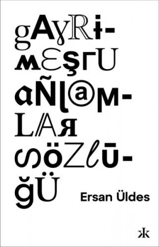 Gayrimeþru Anlamlar Sözlüðü  Frontansicht 1
