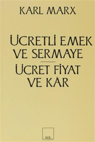 Ücretli Emek ve Sermaye  Frontansicht 1