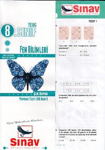 8. Sınıf Fen ve Teknoloji Çek Kopar Yaprak Test (48 Adet)  Frontansicht 1