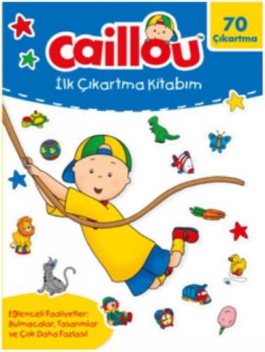 Caillou İlk Çıkartma Kitabım  Frontansicht 1
