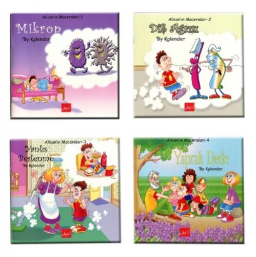 Alican'ın Maceraları (4 Kitap Set Renkli Resimli)  Frontansicht 1