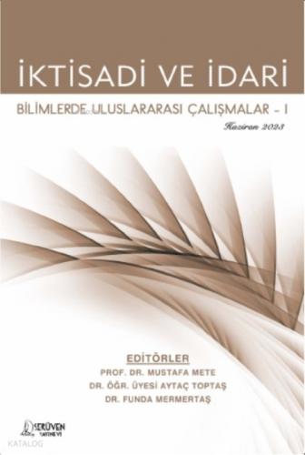 İktisadi ve İdari Bilimlerde Uluslararası Çalışmalar-I  Frontansicht 1