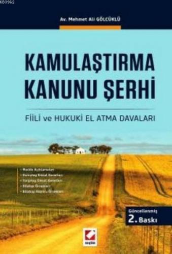 Kamulaştırma Kanunu Şerhi (Ciltli)  Frontansicht 1