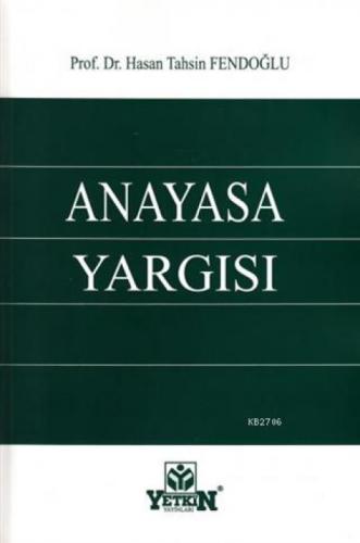 Anayasa Yargısı  Frontansicht 1