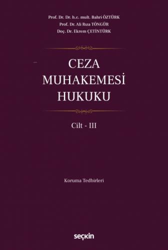 Ceza Muhakemesi Hukuku Cilt Ş III (Ciltli)  Frontansicht 1