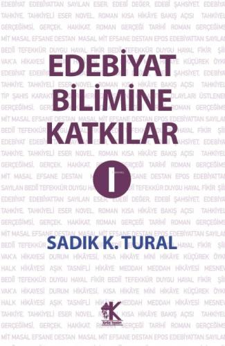 Edebiyat Bilimine Katkılar I  Frontansicht 1