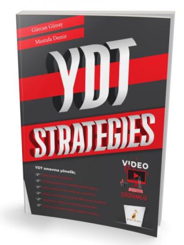 YDT Strategies Video Çözümlü Soru Bankası  Frontansicht 1