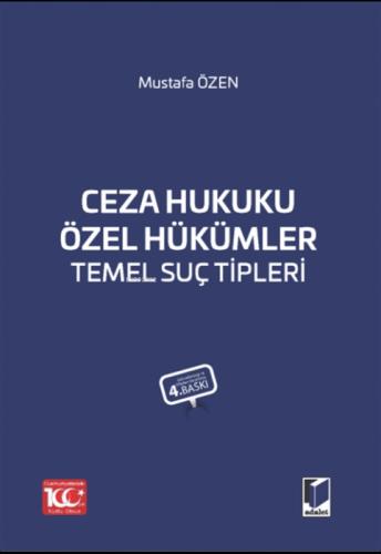 Ceza Hukuku Özel Hükümler Temel Suç Tipleri  Frontansicht 1