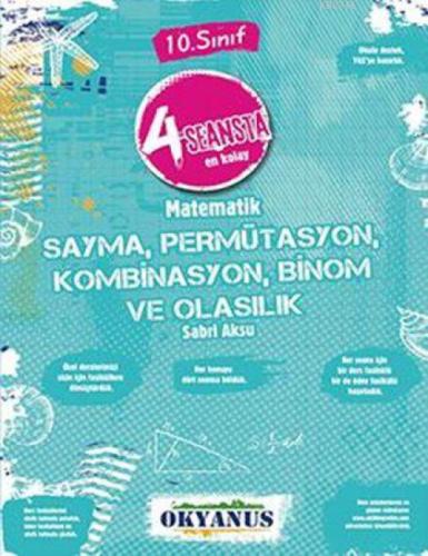 10. Sınıf 4 Seansta En Kolay Matematik Sayma, Permütasyon, Kombinasyon, Binom ve Olasılık  Frontansicht 1