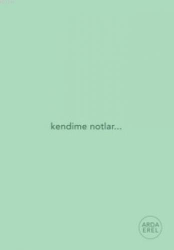 Kendime Notlar - Yeşil Defter  Frontansicht 1