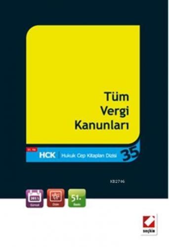 Tüm Vergi Kanunları (Cep Boy)  Frontansicht 1