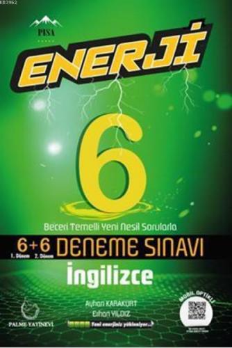 6.Sınıf Enerji İngilizce 6+6 Deneme Sınavı  Frontansicht 1