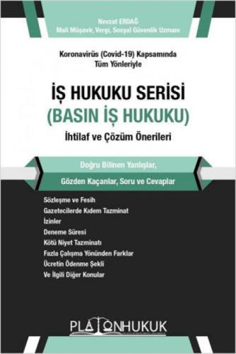 İş Hukuku Serisi Basın İş Hukuku  Frontansicht 1