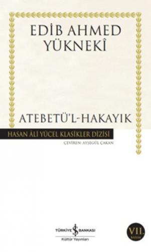 Atebetül-Hakayık (Ciltli)  Frontansicht 1